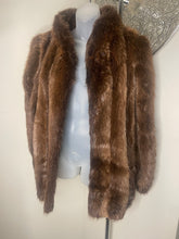 Load image into Gallery viewer, Brown Beaver Coat (Medium )