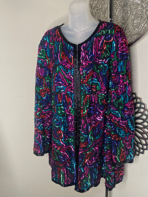 Sequin Blazer. (xl)