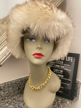Load image into Gallery viewer, Fur hat ( Fits up to large )
