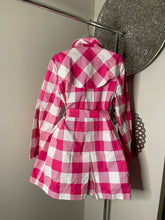 Load image into Gallery viewer, Pink &amp; White trench (Large)